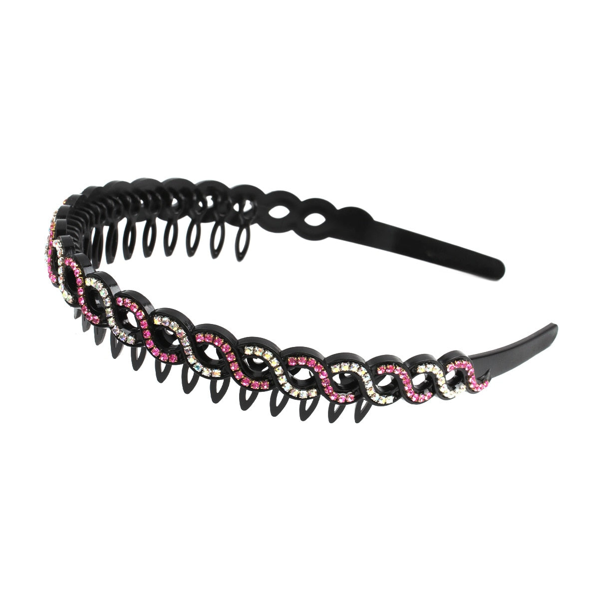Fashion Pearl Non-Slip Rhinestone Hairbands - Hiccupzz