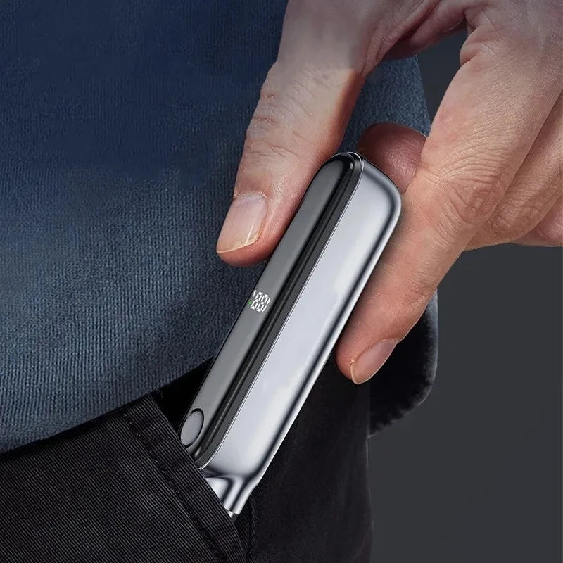 XIAOMI Electric Nose Hair Trimmer 13000 RPM Intelligent LED Digital Display With Double-edged Blade Trimmer For Nose MJYB01 - Hiccupzz