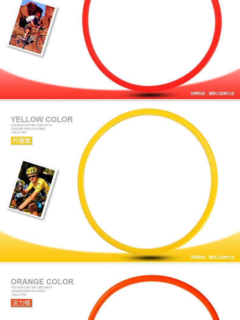 Solid Tubeless Tire 700x23C for bike - Hiccupzz