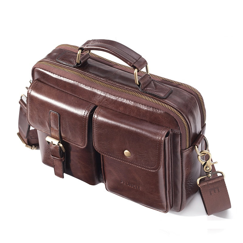 Genuine Leather Handbag for business purpose - Hiccupzz