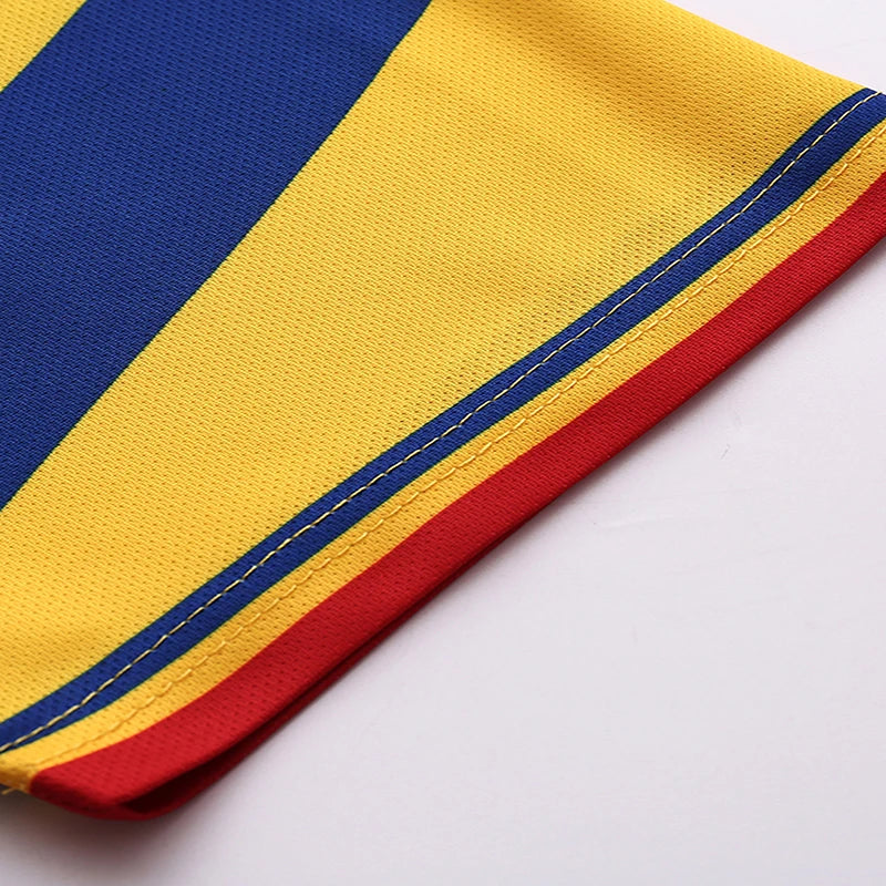 Euro Romania high quality 100% polyester short-sleeved soccer shirt - Hiccupzz