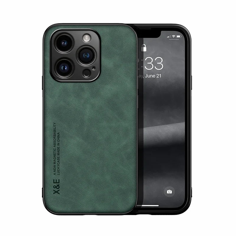 Case For iPhone 15 14 13 12 11 Pro Max Plus 12 13 Mini 8 7 SE X XS XR Luxury Protective Cover Car Holder Phone Coque Fundas - Hiccupzz