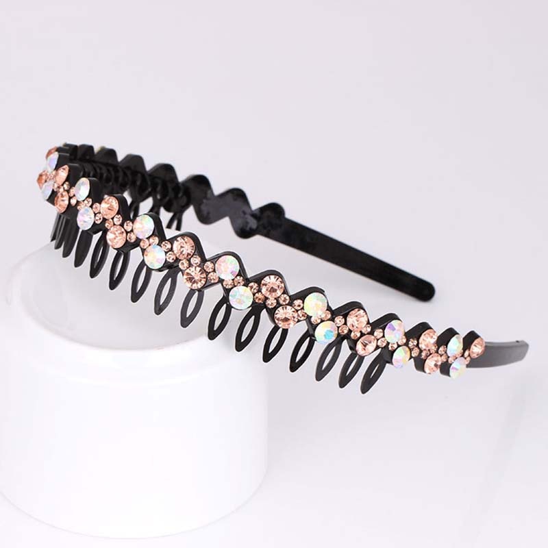 Fashion Pearl Non-Slip Rhinestone Hairbands - Hiccupzz