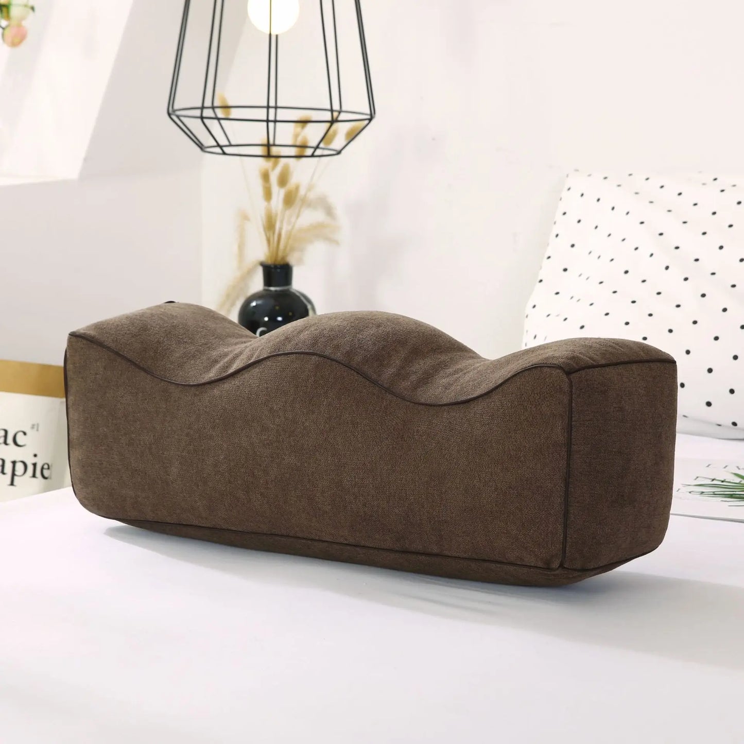 Memory Foam Leg Foot Raiser Pillow Support Cushion Home Massage Support Body Pillows Sleeping for Pregnant Orthopedic Sciatica - Hiccupzz