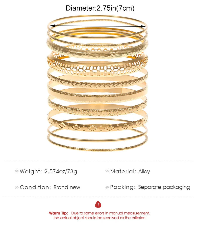 Fashion Stainless Steel Bracelets for Women Twist Texture Bangles Gold Silver Color Jewelry - Hiccupzz