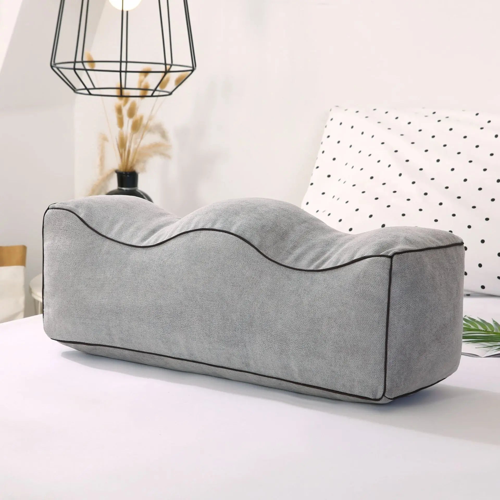 Memory Foam Leg Foot Raiser Pillow Support Cushion Home Massage Support Body Pillows Sleeping for Pregnant Orthopedic Sciatica - Hiccupzz