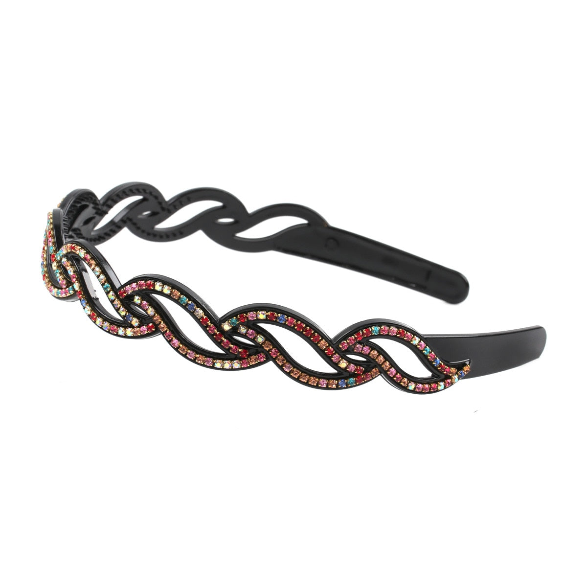 Fashion Pearl Non-Slip Rhinestone Hairbands - Hiccupzz