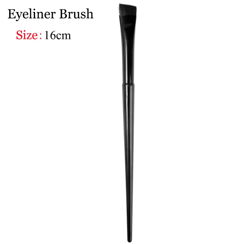 Professional Eyebrow Eyeliner Brushes Soft Angled Blade Thin Flat Contouring Brow Eye Liner Makeup Brush Women Eyes Makeup Tools - Hiccupzz