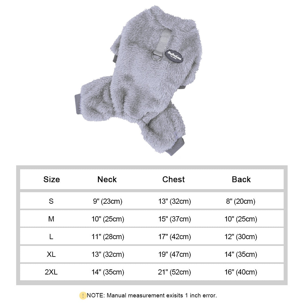 Soft Coral Fleece Pet Clothes Warm Dog Vest Coat Cute Puppy Sweater Cat Apparel For Chihuahua Yorkie Terrier Shih Tzu Pet Outfit - Hiccupzz