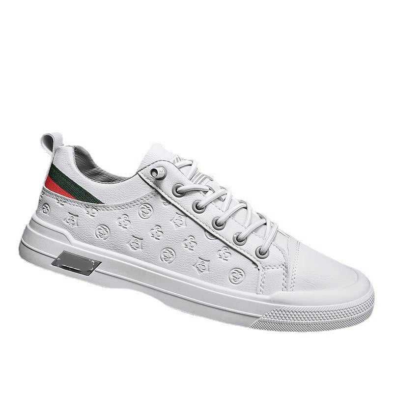 Printed Casual Leather Top Casual Shoes - Hiccupzz