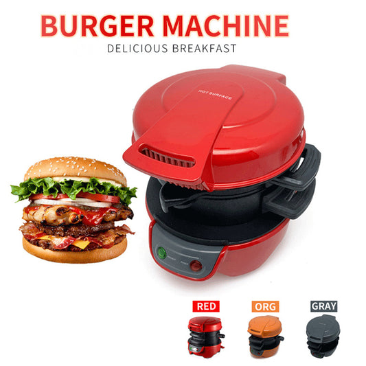 Household Breakfast Machine Hamburg Sandwich Maker With Egg Cooker Ring Machine Bread Sandwich Machine Waffle Machine - Hiccupzz