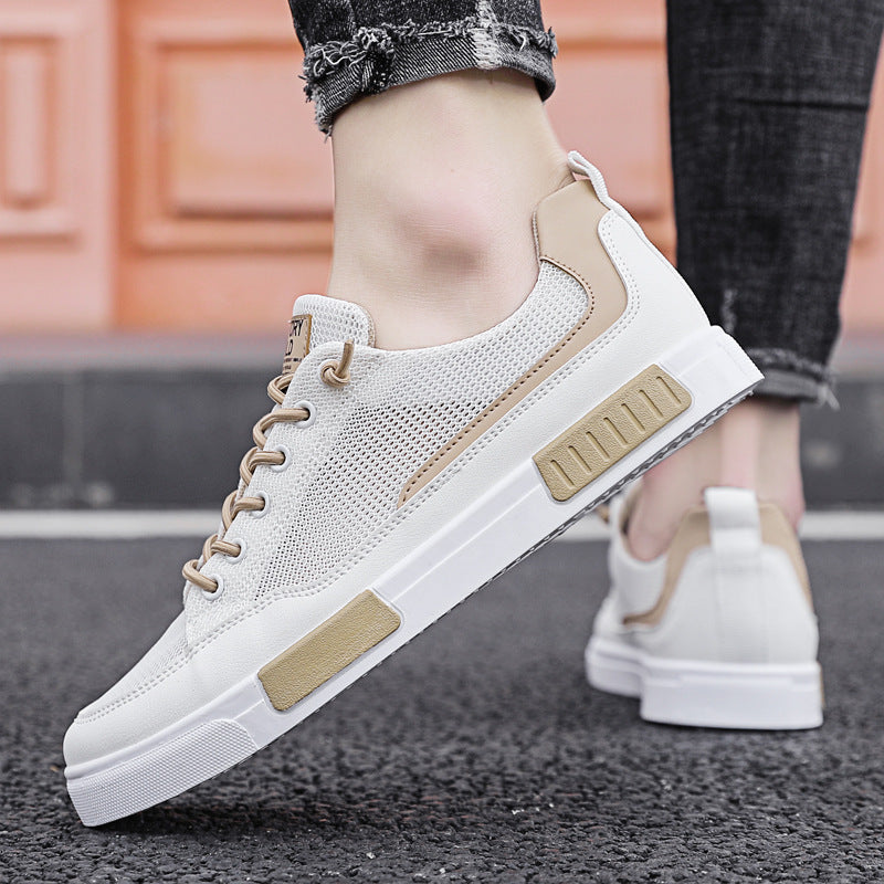 Men's Shoes Summer Breathable Mesh Thin Hollow Sports Casual Shoes - Hiccupzz