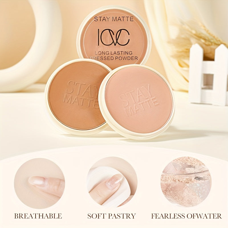 Flawless Matte Finish Setting Powder - Waterproof, Oil-Control & Pore-Blurring, Brightens All Skin Tones - Hiccupzz