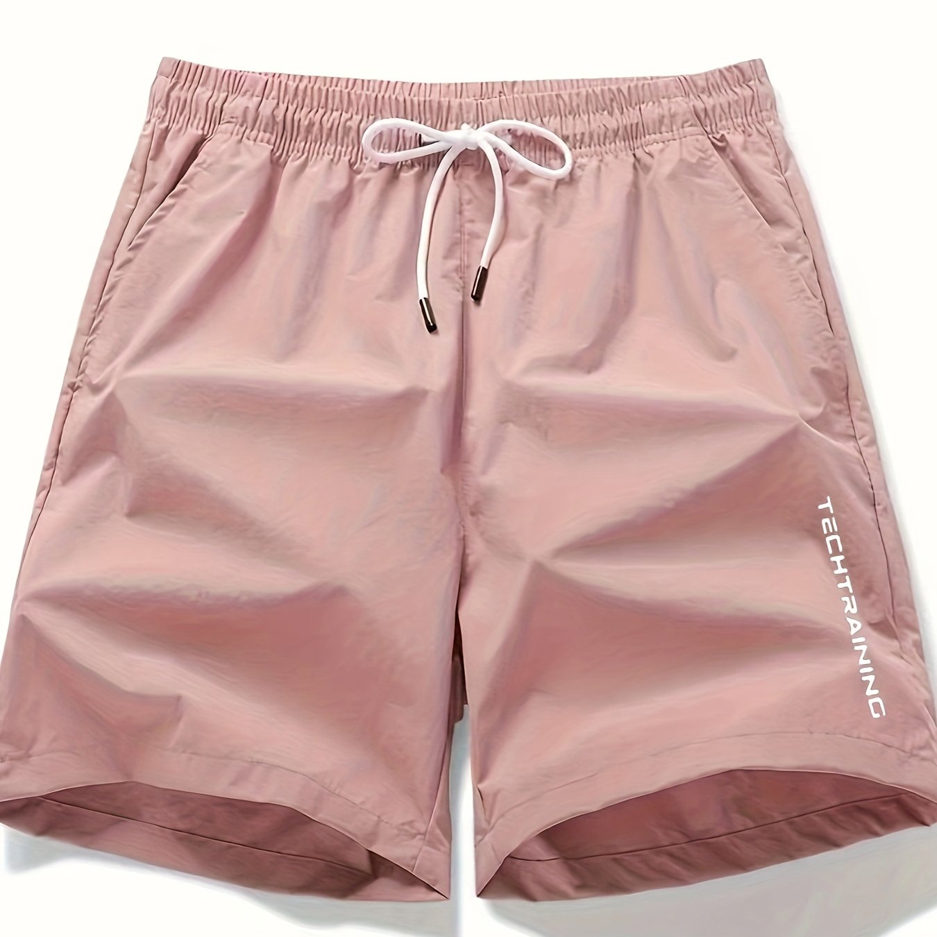 Men's Casual Loose Fit Active Shorts, Chic Letter Print Sports Shorts For Summer - Hiccupzz