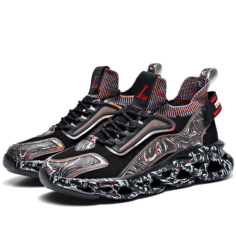 3D Printing Outsole Ultra-light Heightened Sneakers - Hiccupzz