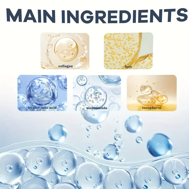 Bio-Collagen Deep Mask Pack - Hydrating & Firming with Collagen, Hyaluronic Acid & Vitamin E. 4 PCS/Box (2/3/4 Boxes). - Hiccupzz
