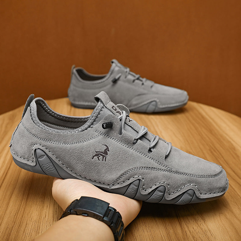 Men's Casual Shoes 39-48 Size Soft Flats Fashion High Quality Loafers Shoes - Hiccupzz