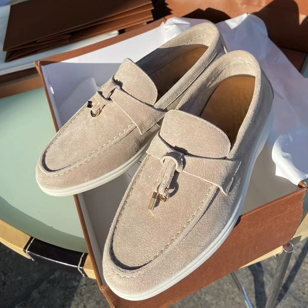 Versatile Casual Leather Women's Shoes - Hiccupzz
