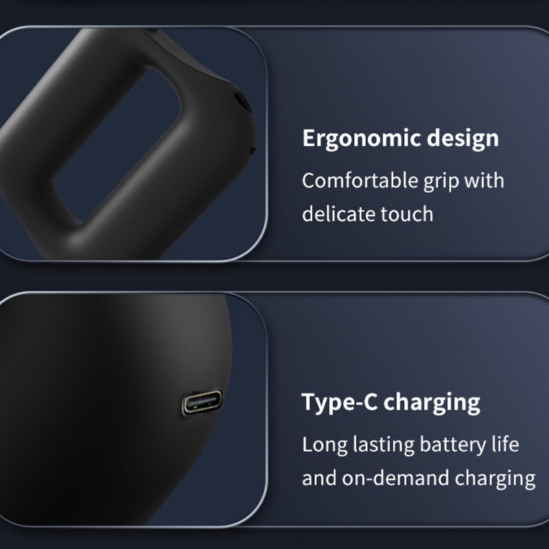 The Latest Fully Upgraded Fascia Massage Ring - 5 Handheld Applications, 5 Modes, 5 Frequencies for Muscle Fatigue and Toning, Lightweight for Shoulder, Waist, and Leg