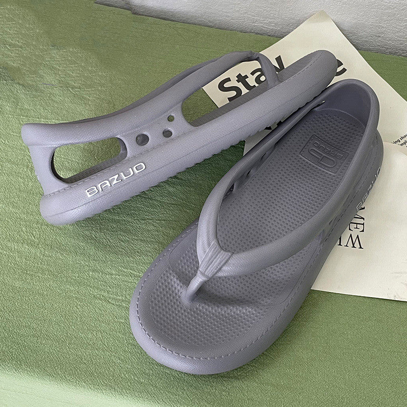 Fashion Personality Women With Heel Flip-flops - Hiccupzz
