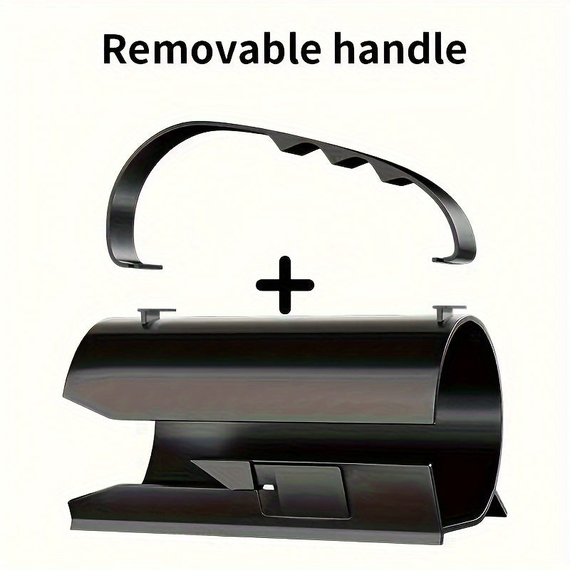 Festive Gift Wrapping Paper Roll Cutter with Handle - Easy Sliding Clamp Tool for Adults - Hiccupzz