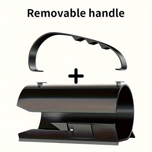 Festive Gift Wrapping Paper Roll Cutter with Handle - Easy Sliding Clamp Tool for Adults - Hiccupzz
