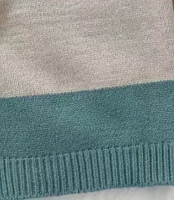 Boys Striped Knit Sweater, Mandarin Collar, Button Detail, Long Sleeve, Fall/Winter Wear - Hiccupzz