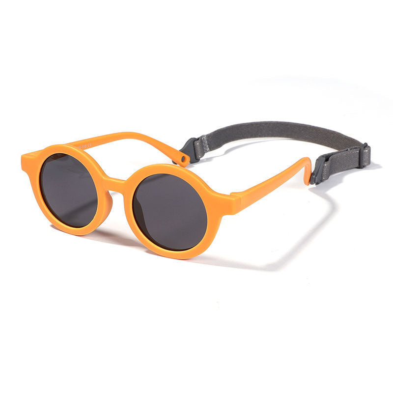 Children's Silicone Sunglasses 0-3 Years Old Children Cute - Hiccupzz