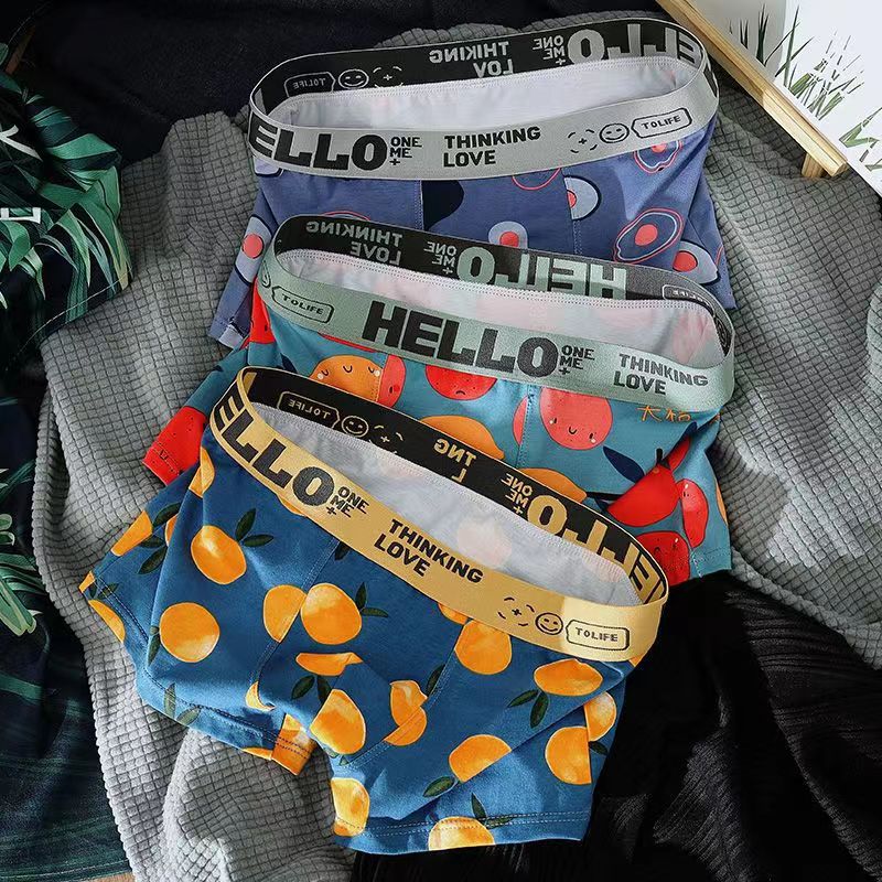 Cotton Boxers Loose And Comfortable Underpants For Boys Young Students Boxer Shorts - Hiccupzz