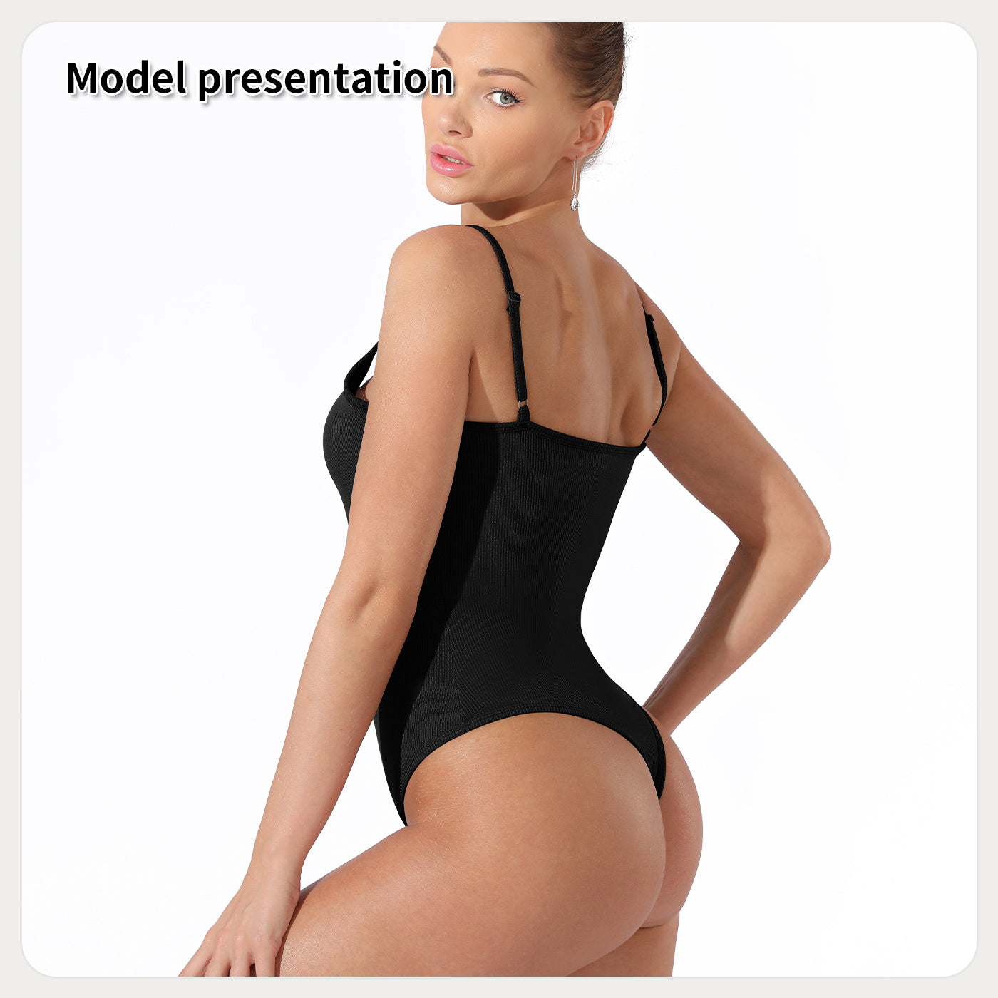 Women's Fashion Simple Solid Color Bodysuit - Hiccupzz