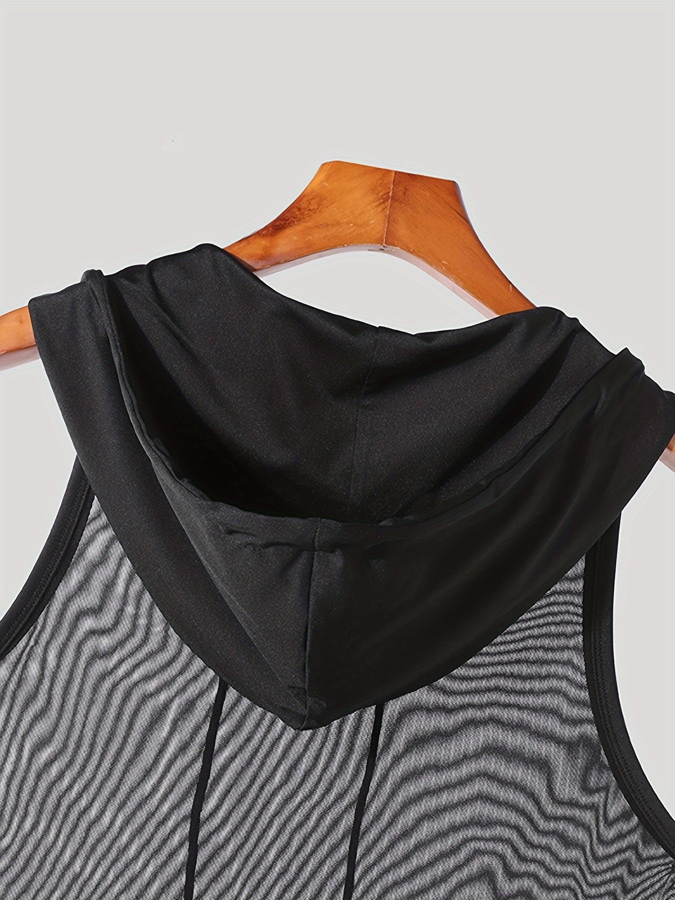 Men's Quick-Dry Hooded Gym Tank Top - Moisture-Wicking Athletic Sleeveless Shirt - Hiccupzz