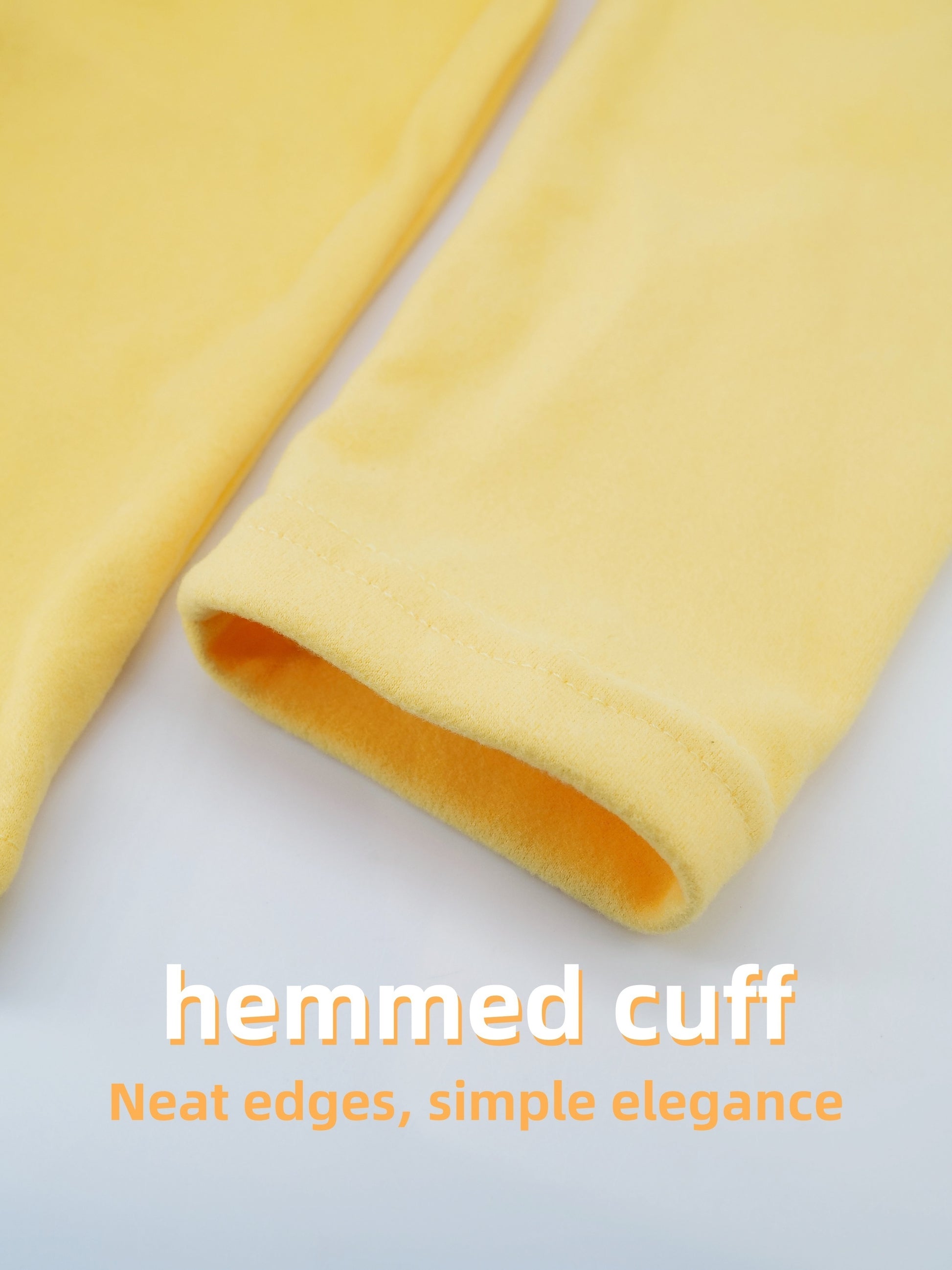 3-Pack Kids Warm Long Sleeve T-Shirts, Soft Stretchy Polyester, Regular Fit, Solid Color - Hiccupzz