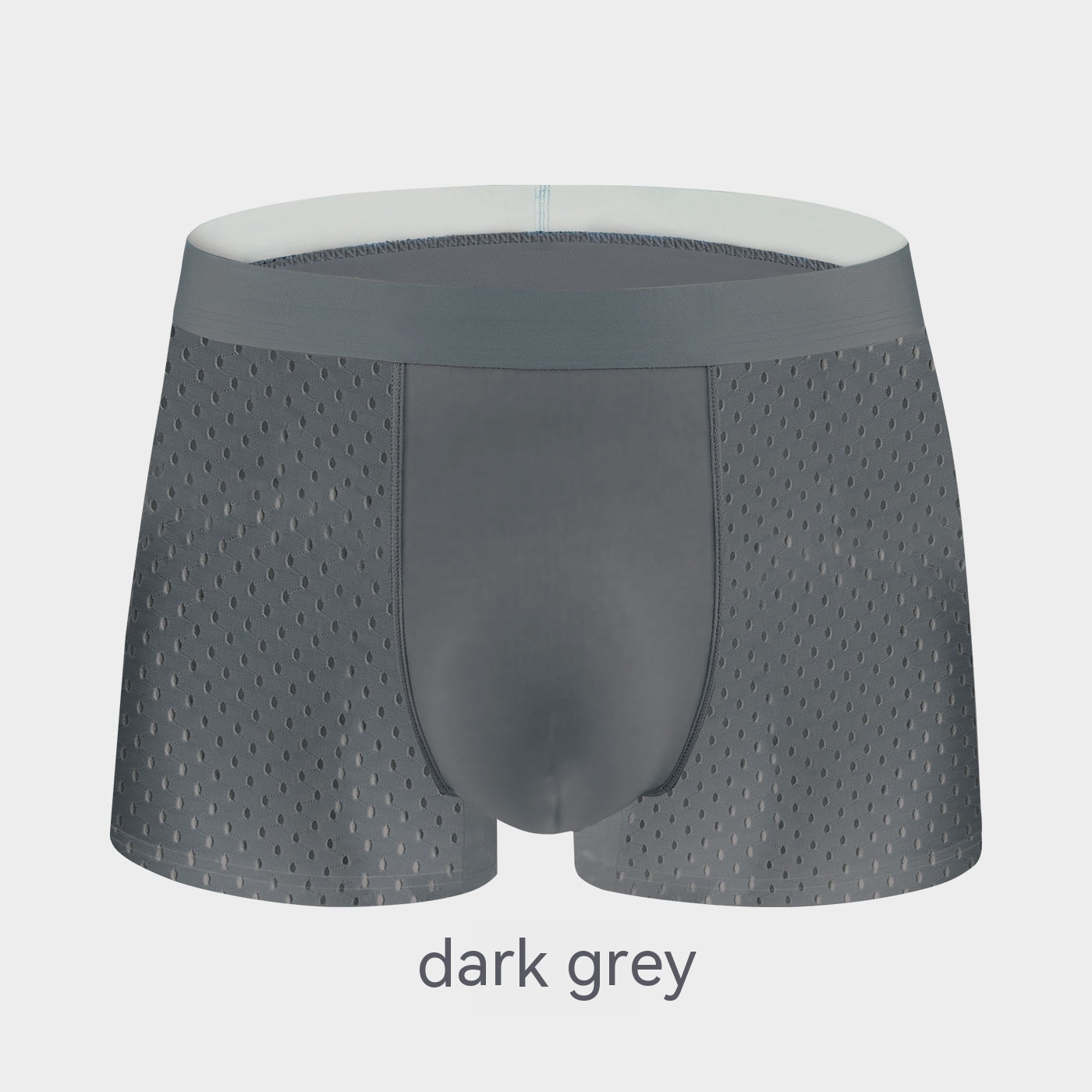 Men's Ice Silk Mesh See Through Breathable Boxer Briefs - Hiccupzz