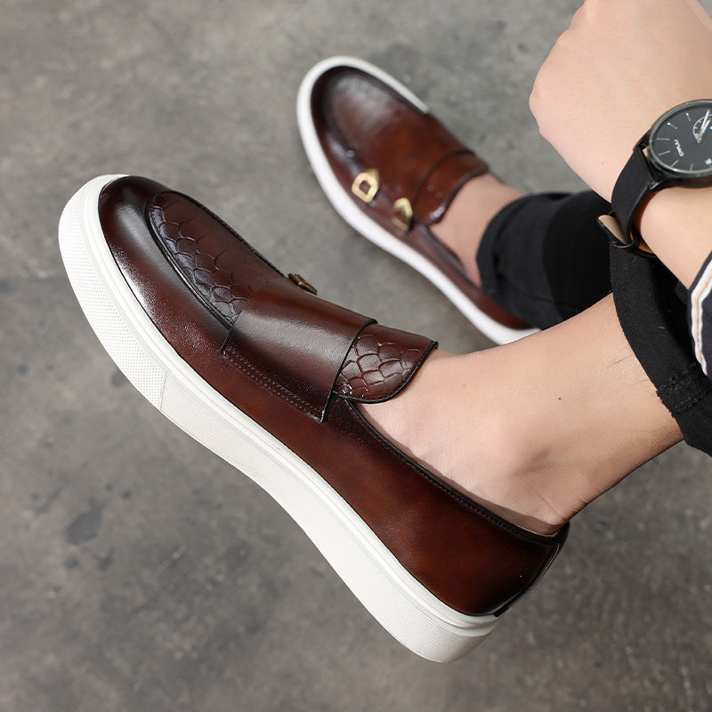 Men's Summer New Fashion Casual Leather Shoes - Hiccupzz
