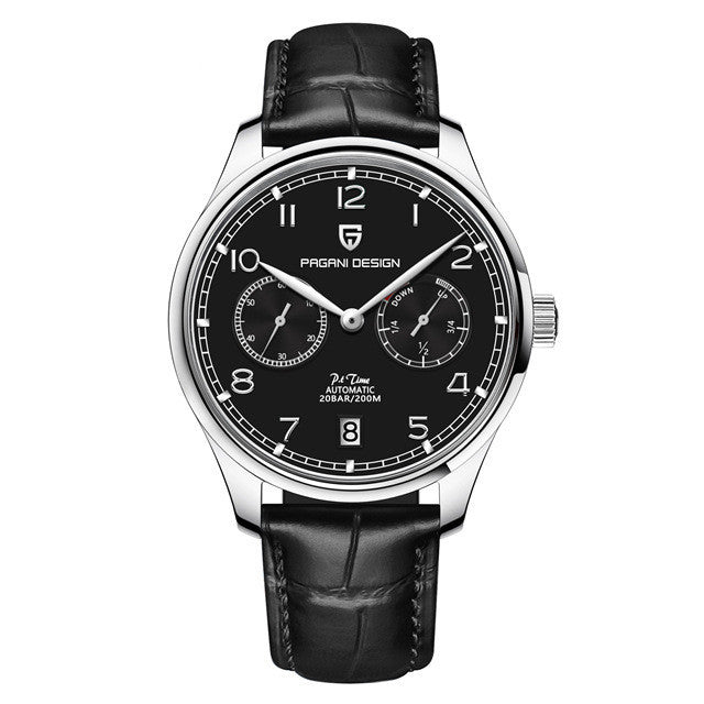 Fashion Diving Stainless Steel Calendar Men's Mechanical Watch - Hiccupzz