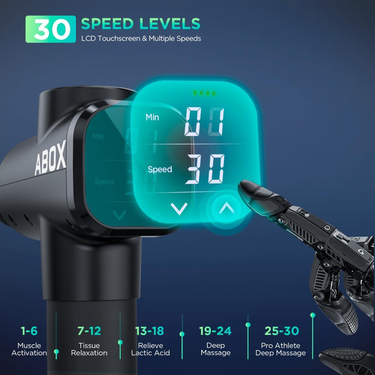 Gun Deep Tissue Muscle Massage Gun For Body Shoulder Neck Back Pain Relief - Hiccupzz