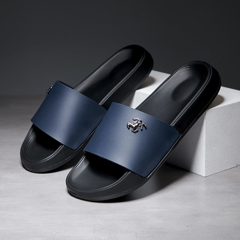 Slip-on Slippers Men's Fashionable Thick-soled Waterproof - Hiccupzz