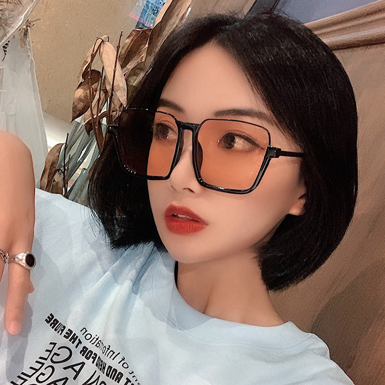 Retro Sunglasses Fashion Net Red Sunglasses Square Sunglasses - Hiccupzz