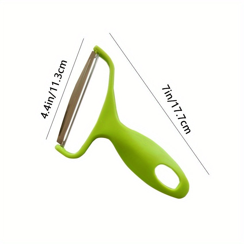Multi-Functional Vegetable Slicer, Shredder & Peeler - Metal & Plastic Salad Cutter for Cabbage, Lettuce, Carrots - Hiccupzz