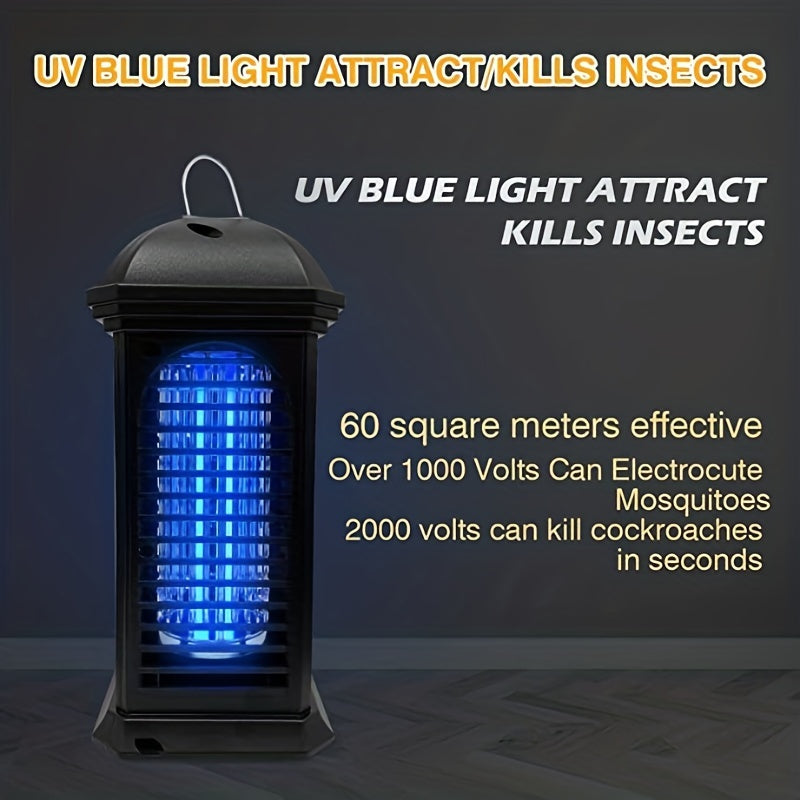 Electric Outdoor Mosquito Killer for Courtyard, Insect Repellent, Fly Killer, Powerful Bug Zapper - Hiccupzz