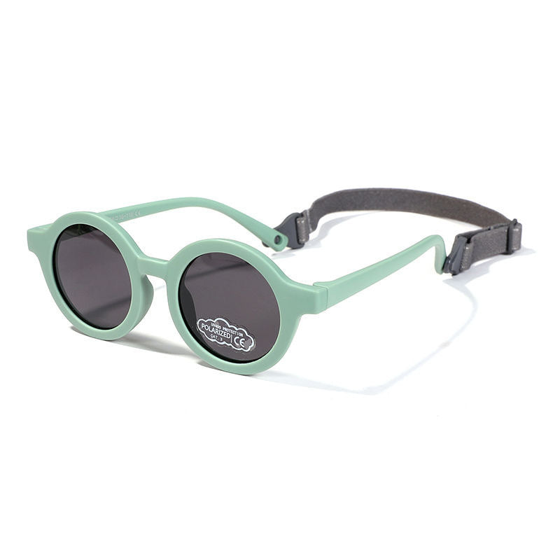 Children's Silicone Sunglasses 0-3 Years Old Children Cute - Hiccupzz