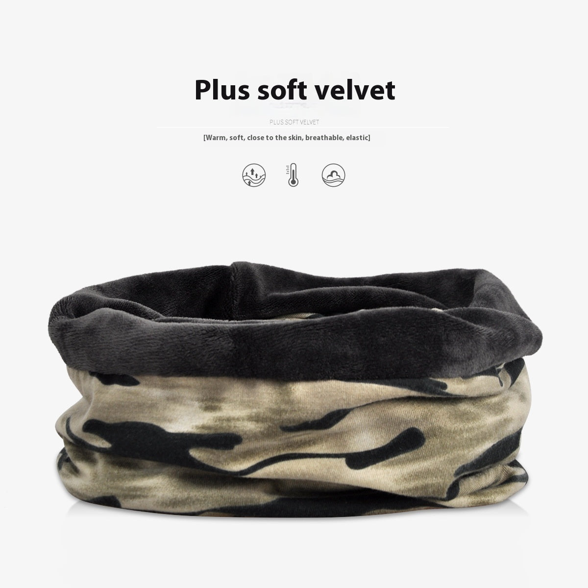 Dual-use Outdoor Windproof Thermal Fleece-lined Toque - Hiccupzz