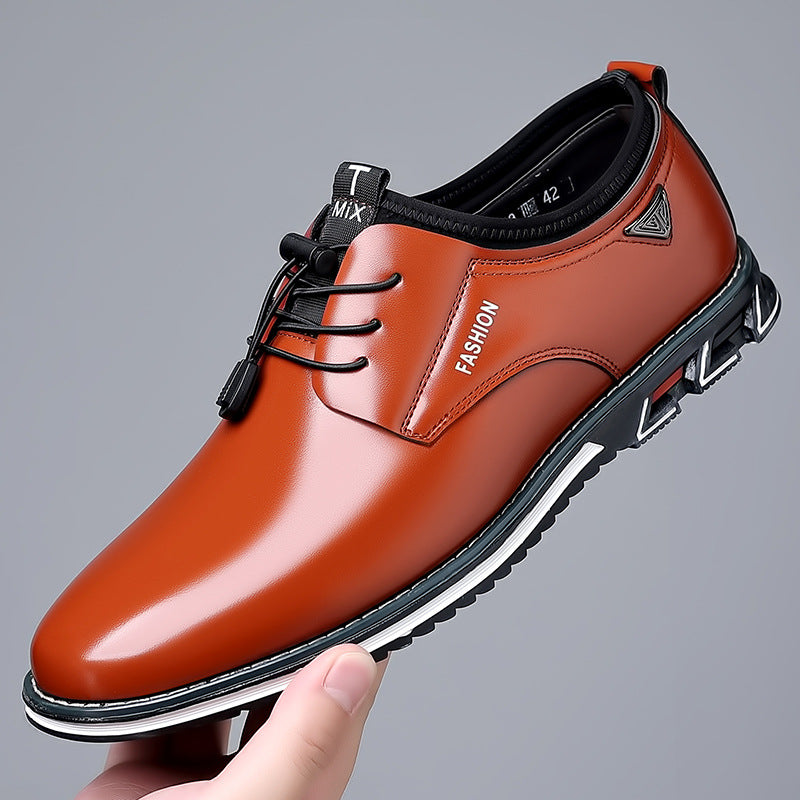 Plus Size Casual Leather Shoes Male - Hiccupzz