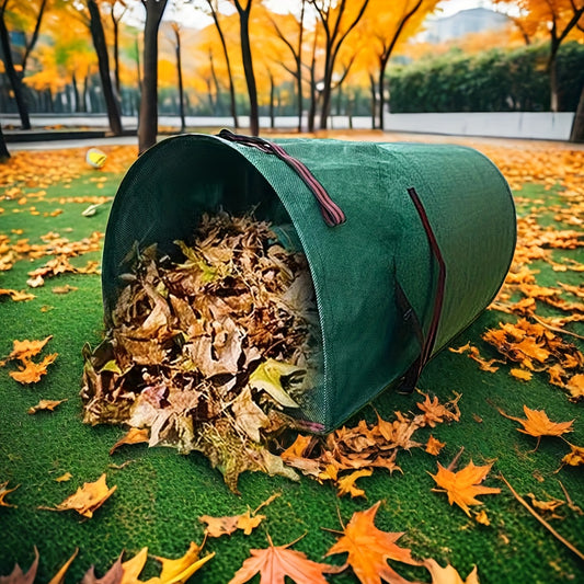 71.33gal Heavy-Duty Leaf and Weed Collection Bag - Durable PP Material, Ideal for Yard Cleanup & Lawn Care - Hiccupzz
