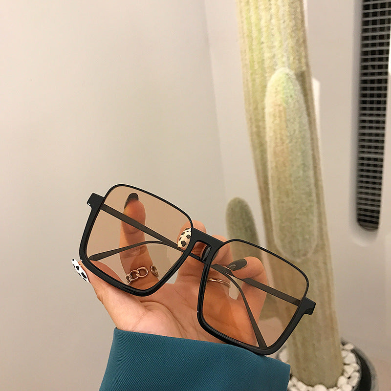 Retro Sunglasses Fashion Net Red Sunglasses Square Sunglasses - Hiccupzz