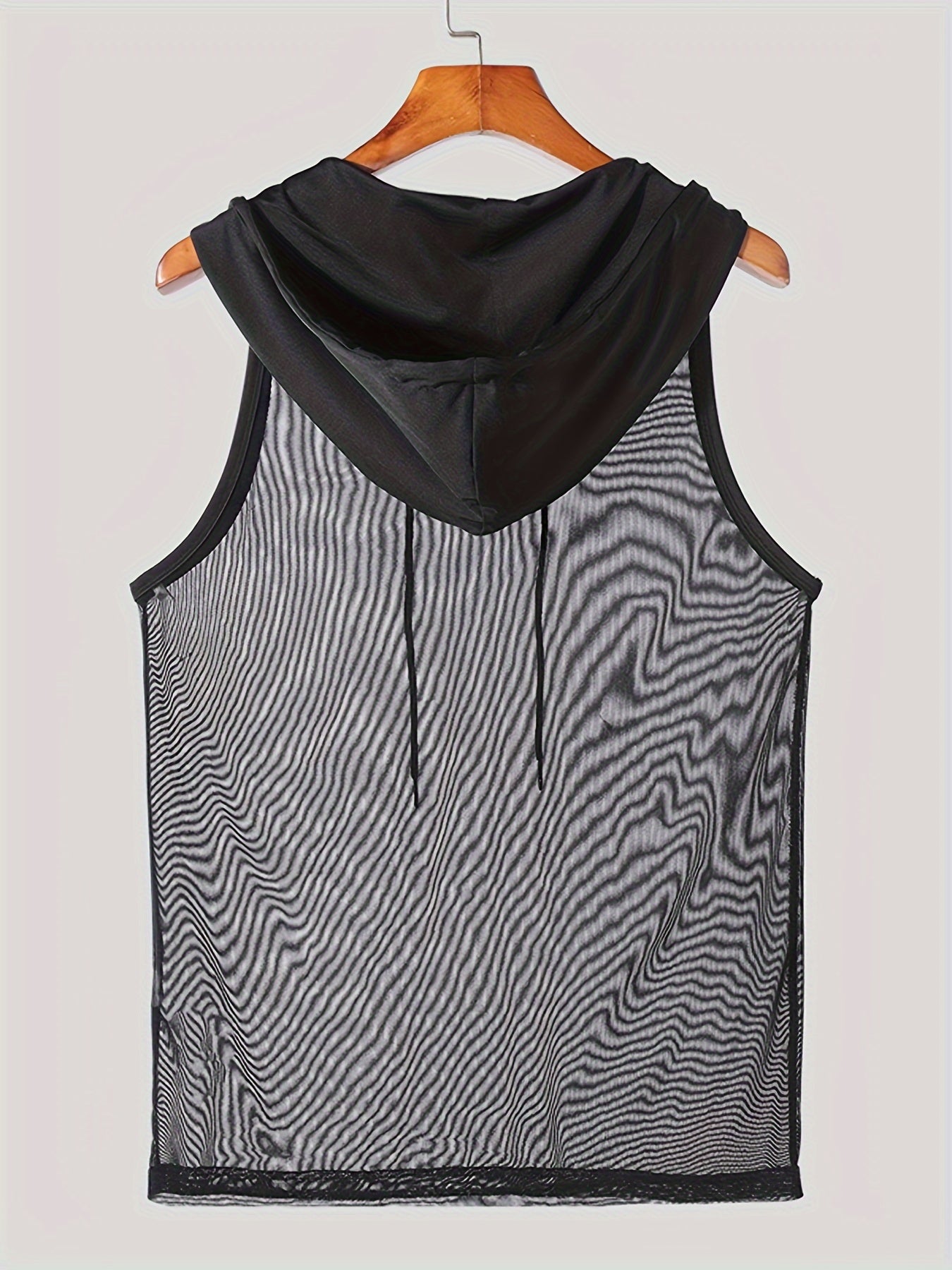 Men's Quick-Dry Hooded Gym Tank Top - Moisture-Wicking Athletic Sleeveless Shirt - Hiccupzz