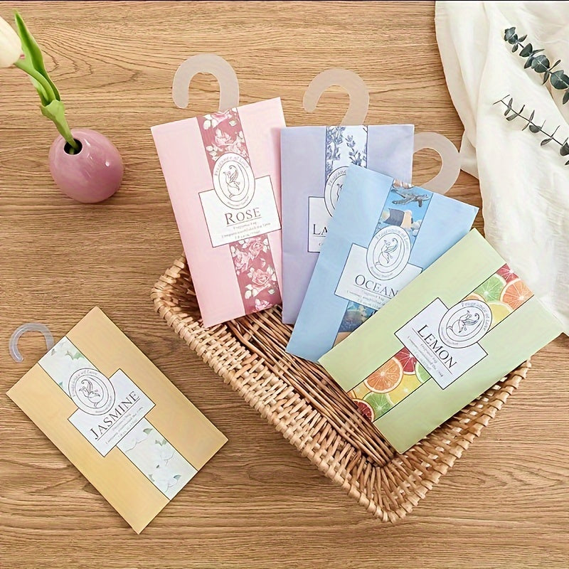 4pcs Lavender Fragrance Bag, Wardrobe Fragrance Bag, Long-lasting Flowy Fragrance, Small Fragrance Bag, Fresh Bedroom Room Decor - Hiccupzz