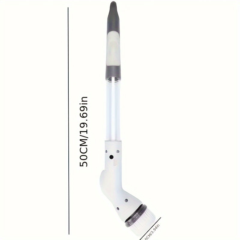 Cordless Electric Spin Scrubber with 2/5/6 Replaceable Brush Heads for Bathroom, Kitchen, and More - Hiccupzz