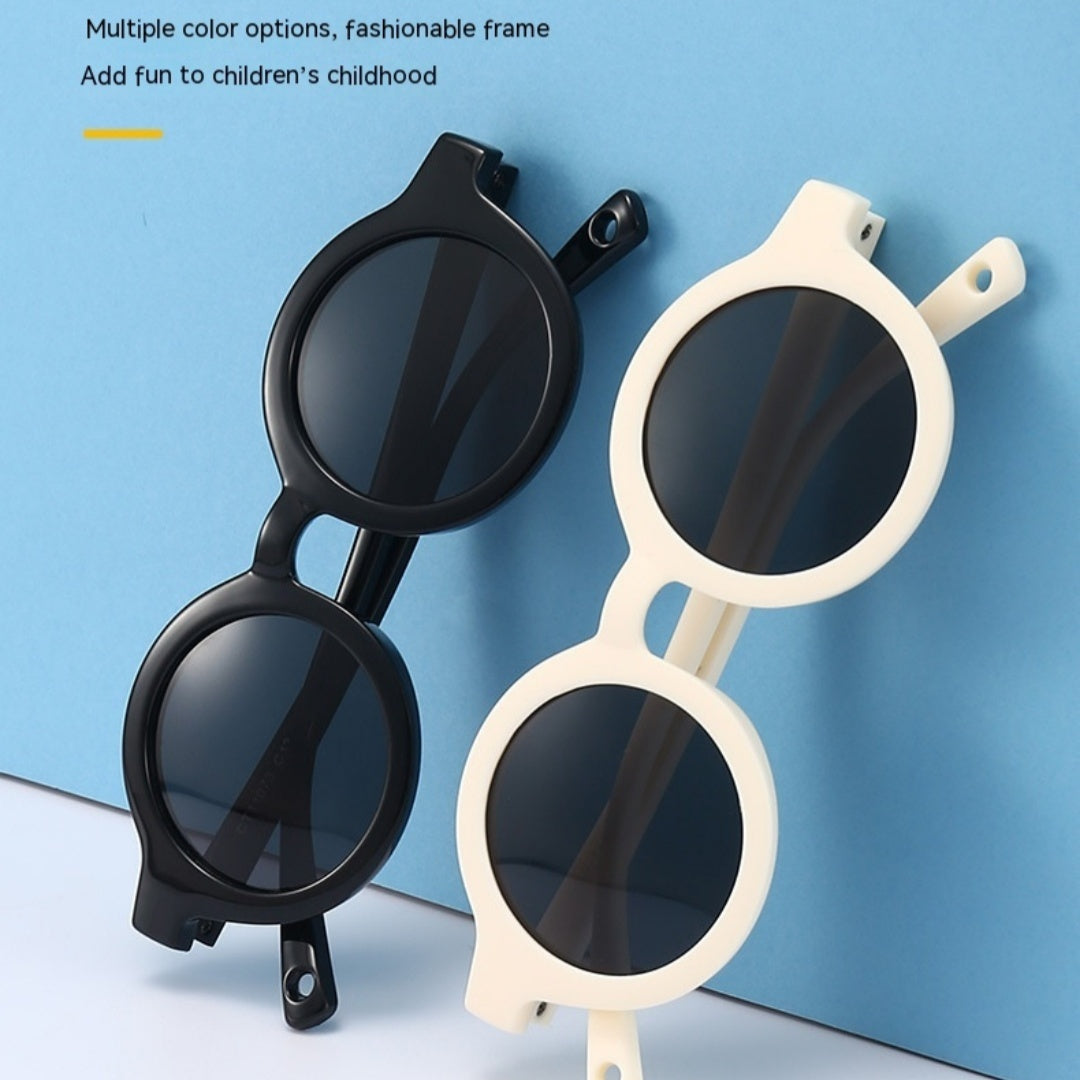 Children's Silicone Sunglasses 0-3 Years Old Children Cute - Hiccupzz