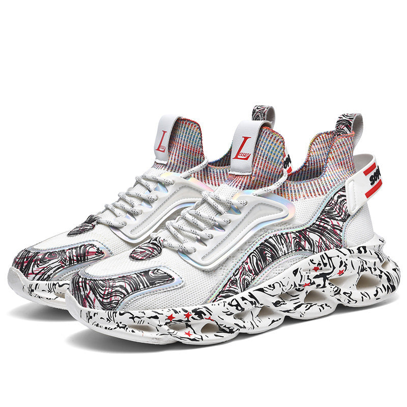 3D Printing Outsole Ultra-light Heightened Sneakers - Hiccupzz